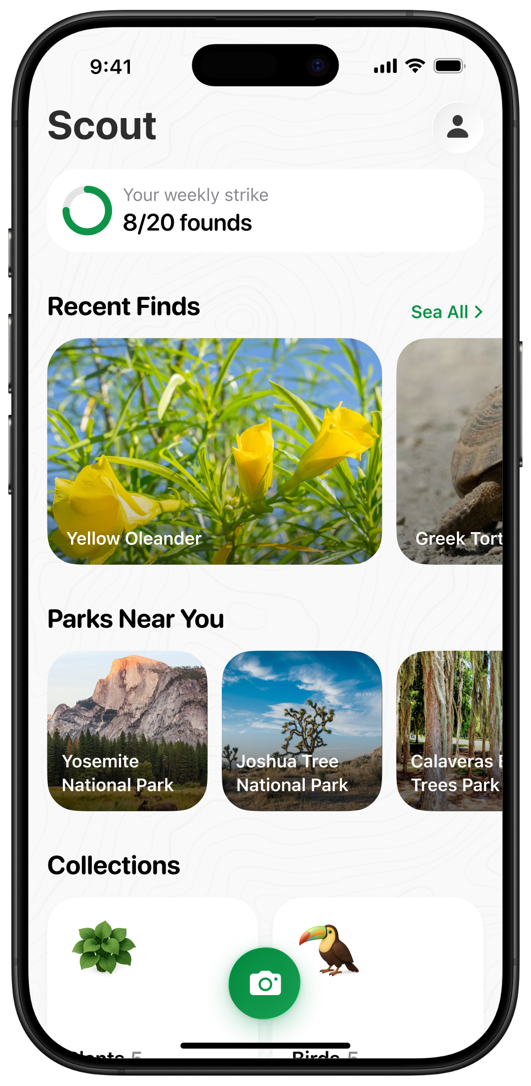 Scout App Screenshot 1